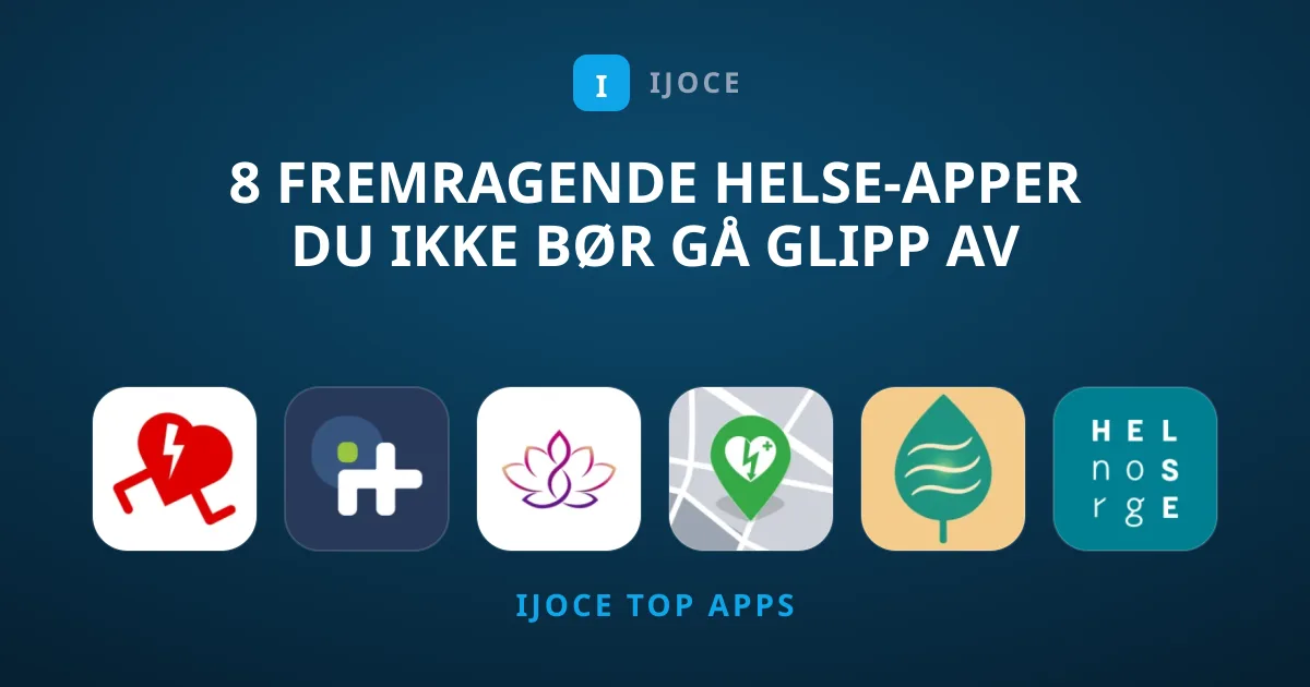 8 Fremragende Helse-apper du ikke bør gå glipp av